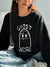 Women's sweatshirt with Ghost Malone print, suitable for autumn and winter wear.