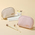 Cosmetic Bag Cute Travel Organizer Pouch Set For Women PU Leather Waterproof Wash Bag