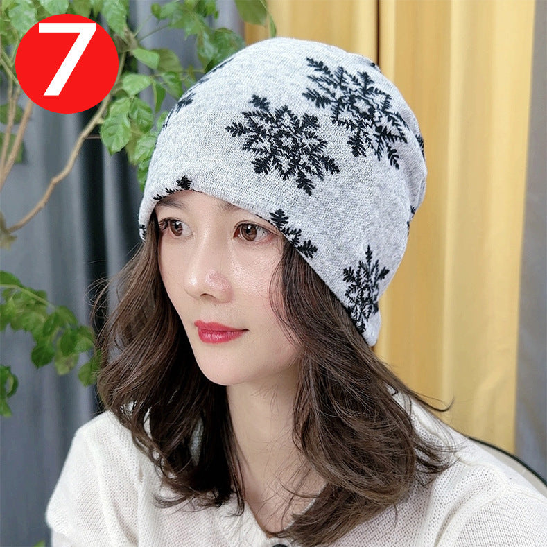 Cold-proof Twisted Hat Riding Fashion Scarf And Hat