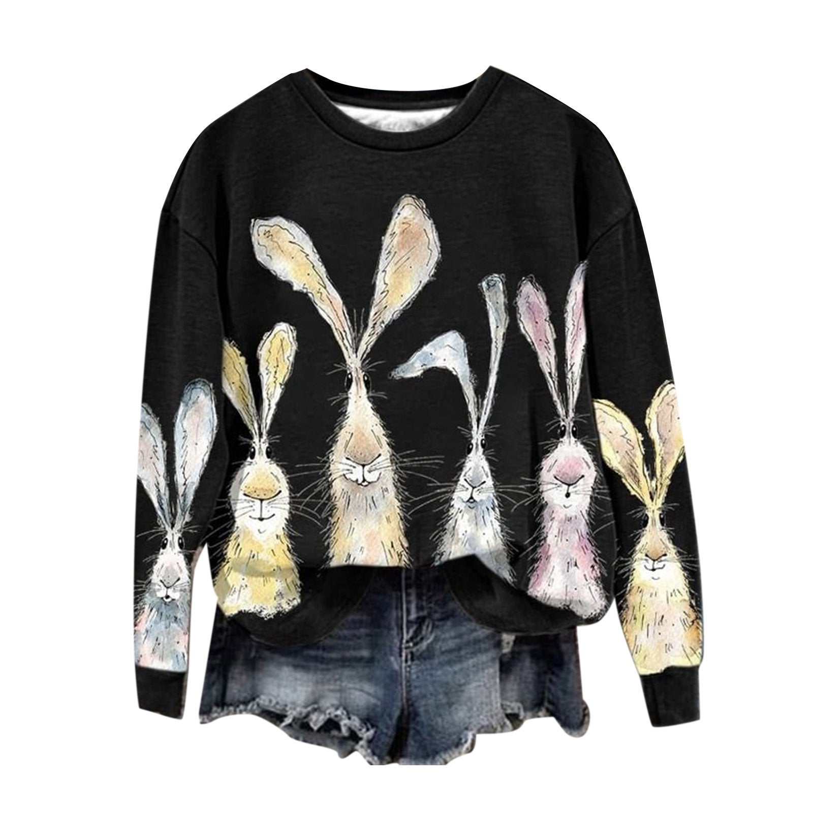 Women's Sweater 3D Digital Easter Printing