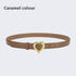 Personalized Love Leather Belt Female Fashion Belt Decoration