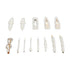 13pcs Pearl Hair Clips Decorative Pearl Hair Barrettes Large Hair Pins