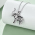 Sterling Silver Oxidized Elephant Pendant