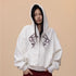 Retro Hooded Printed Casual Sweatshirt Women's Hooded Jacket