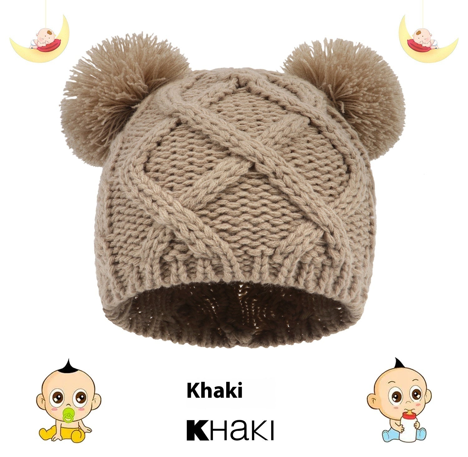 Fashion Personalized Children's Knitted Wool Hat