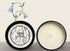 Black Tin Cans Aromatic Candles Smokeless