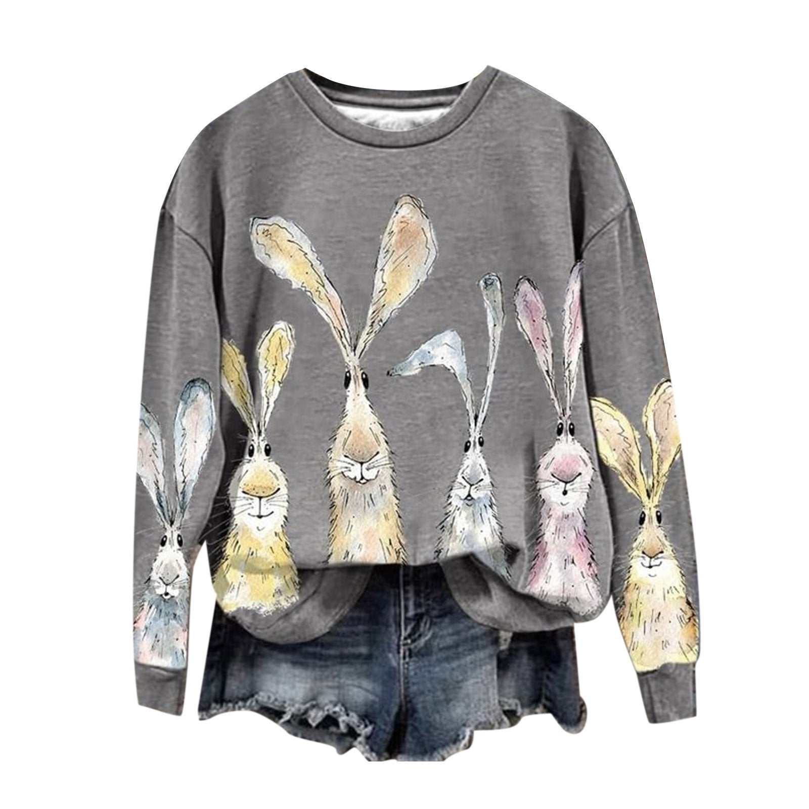 Women's Sweater 3D Digital Easter Printing