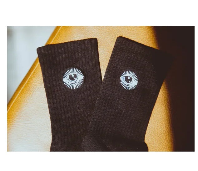 Star Gazer - Embroidered Socks