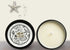 Black Tin Cans Aromatic Candles Smokeless