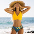 Yellow Bikini Swimsuit For Women