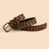 Boxi Style PU Leopard Print Belt For Women Dress Slim Fit Women