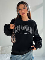 Sweet Women's Hoodless Sweatshirt- Los Angeles Print