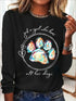 Women's Print Long-sleeved