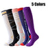 5 Pairs Womens Pressure Running Skipping Rope Fitness Sports Socks