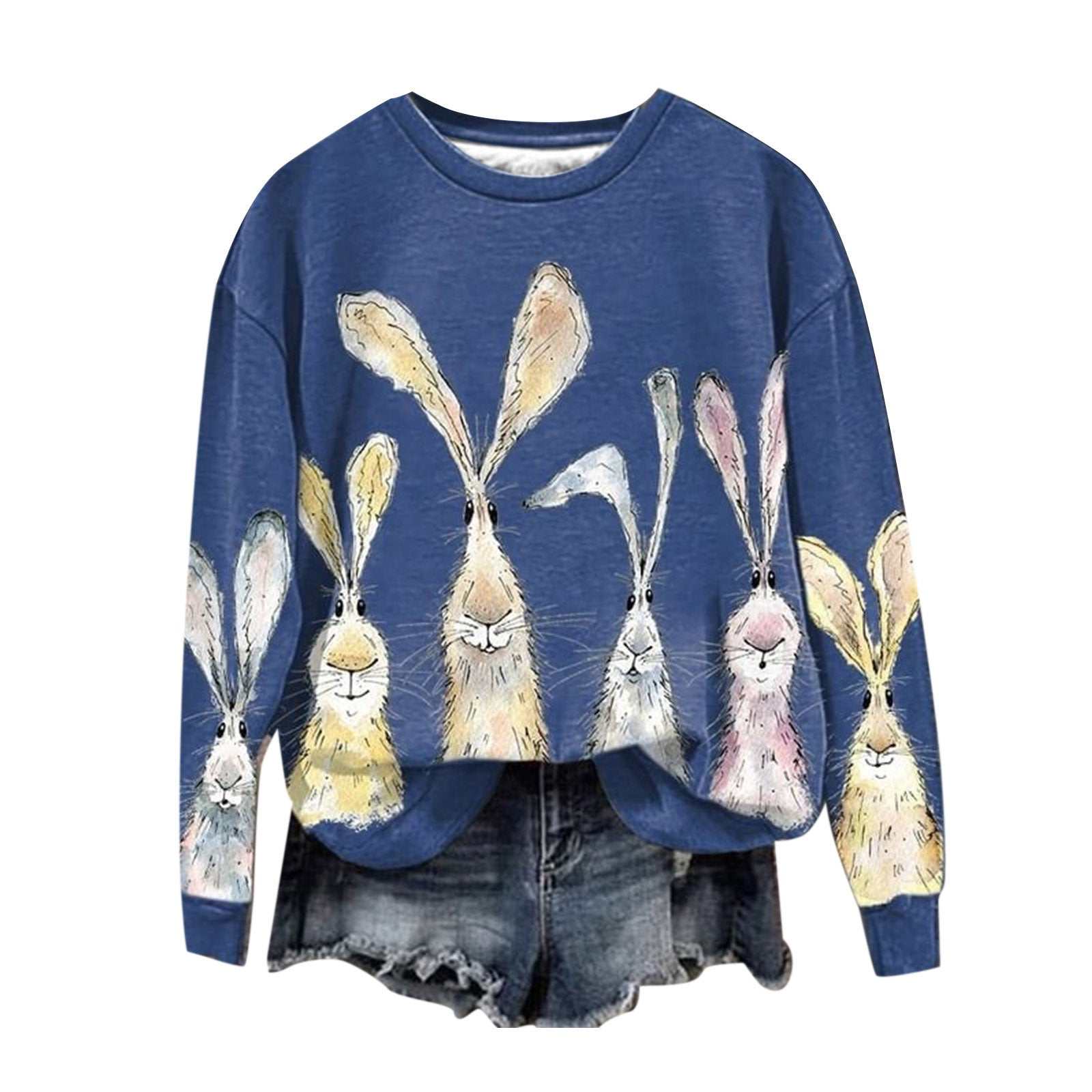 Women's Sweater 3D Digital Easter Printing