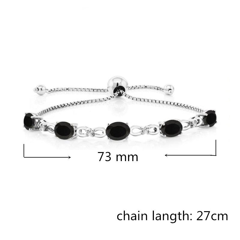 European And American Stitching Bracelet Inlaid Zircon