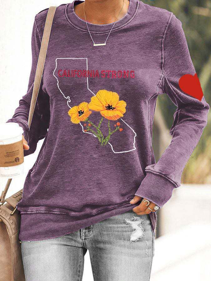 Casual Round Neck Women's Top