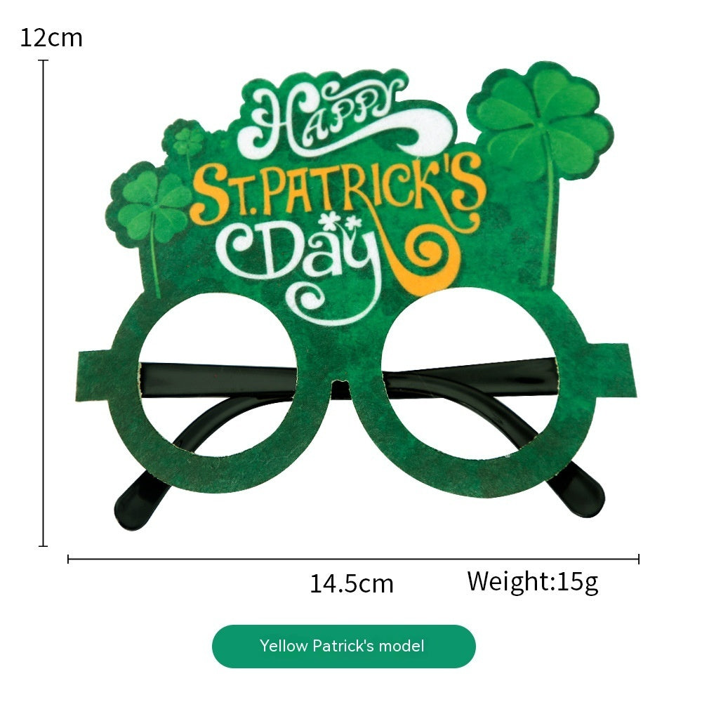 St Patrick's Day Irish Clover Glasses