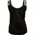 Ladies' V-neck Sequined Shoulder Strap Fashion New Solid Color Tank Top