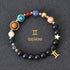 Eight Planets Twelve Constellations Bracelets Frosted Stone Beaded Bracelet