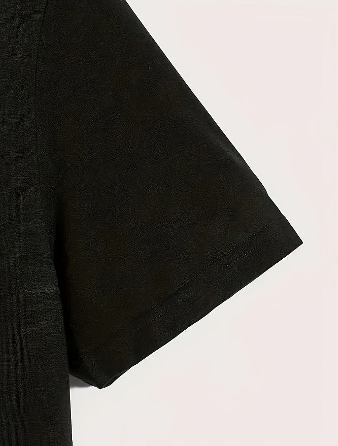 Women's Animal Print T-shirt | Women Black T-shirt | Bili Now