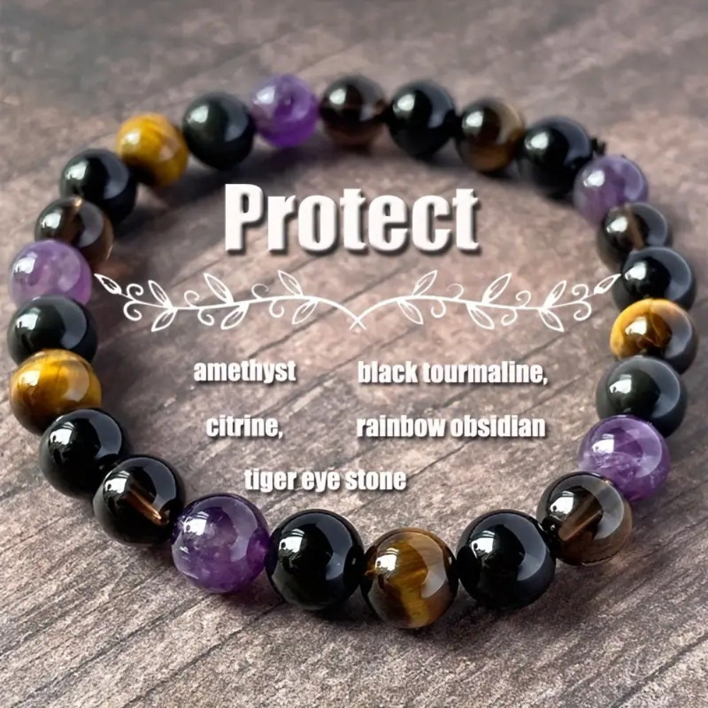 Tiger eye Protection Bracelet Men And Women European And American Style