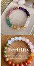 Peach Blossom Natural Stone Bracelet Female High Sense