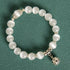 10MM Hollow Ball Korean Style Crystal Opal Beaded Bracelet