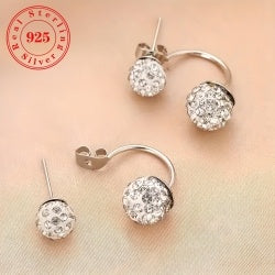 Exquisite Two Ball Design Earrings