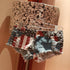 American Flag Patterned Mini Pants