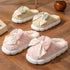 Soft Slippers Comfort Flat Heel Home Indoor Bedroom Plush Slippers