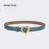 Personalized Love Leather Belt Female Fashion Belt Decoration