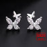 Sterling Silver Butterfly Earrings