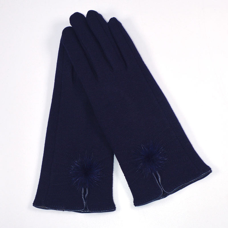 Women's Winter Warm Spun Velvet Gloves