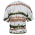 Ladies' Fashionable And Casual Mixed Tie Dye Half Sleeved Versatile T-Shirt Top