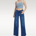 Narrow Wide-leg Pants High Waist Hip Lift Straight Loose Jeans