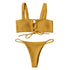 Bikini Set Buttonhole Special Fabric For Women