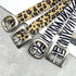 Leopard Print Snake Print Belt New Simple Style Waist