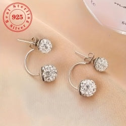 Exquisite Two Ball Design Earrings