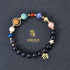 Eight Planets Twelve Constellations Bracelets Frosted Stone Beaded Bracelet