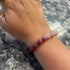 Peach Blossom Natural Stone Bracelet Female High Sense