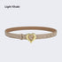 Personalized Love Leather Belt Female Fashion Belt Decoration