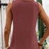 Women's Solid Color Simple Daily Wear Sleeveless Tank Top