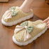 Soft Slippers Comfort Flat Heel Home Indoor Bedroom Plush Slippers