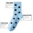 4 Pairs Womens Crew Socks Thin Soft Comfort Breathable Dress Socks