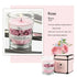 Plant Candles Aromatherapy Glass Romantic Fragrance