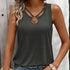 Women's Solid Color Simple Daily Wear Sleeveless Tank Top