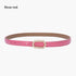 Genuine Leather Black Fashion Belt Fine Decorative One-suit Skirt Suit Jeans