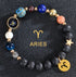 Eight Planets Twelve Constellations Bracelets Frosted Stone Beaded Bracelet