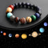 -New Fashion Eight Planets Beaded Bracelet Men's Natural Stone Cosmic Yoga Chakra Solar Bracelet, Jewelry Handmade Bohemian Natural Stones Bracelet